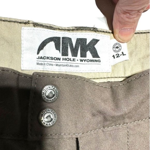 Mountain Khakis Brown Chinos Size 12 - Picture 3 of 11